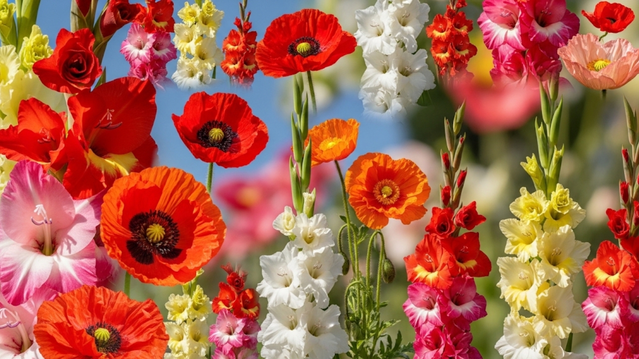 August Birth Flowers: Gladiolus & Poppy Meaning, Symbolism & Colors