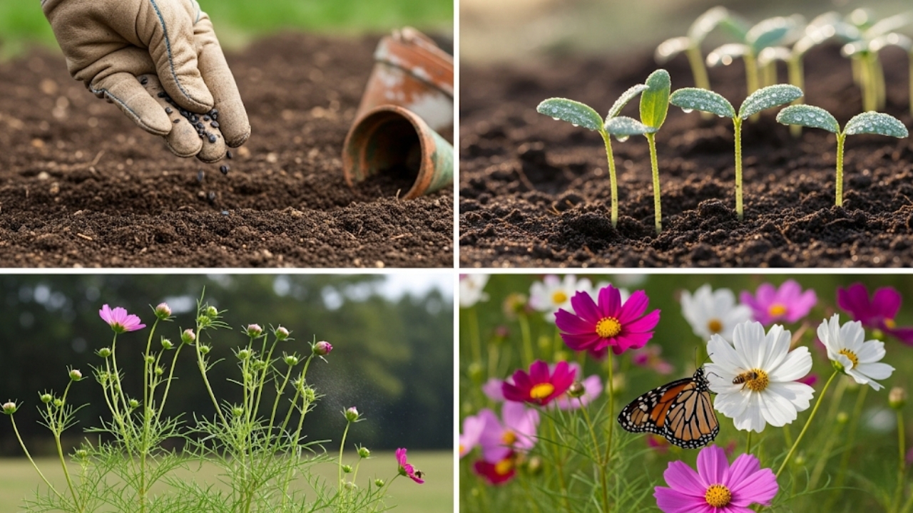 Grow Stunning Cosmos Flowers: Easy Planting, Care & Blooming Tips