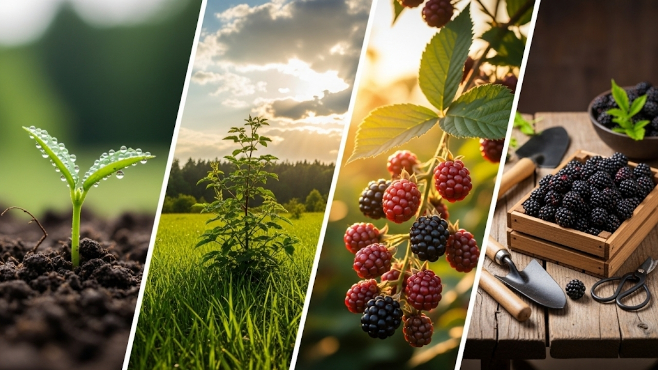 How to Grow Blackberries: Planting, Caring, and Harvesting Fresh Blackberry Bushes