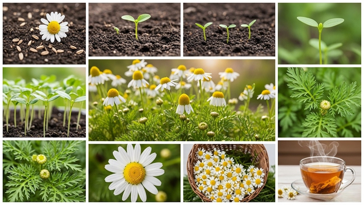 How to Grow Chamomile at Home: Complete Guide from Planting Seeds to Harvesting for Tea