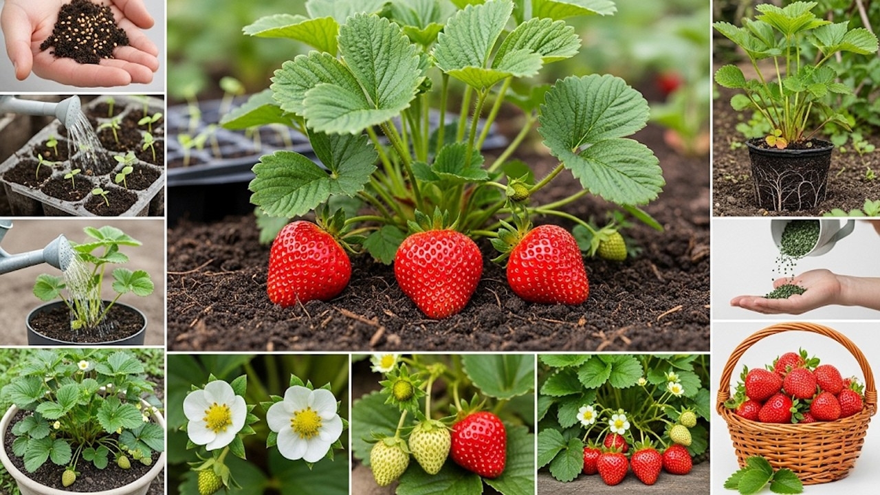 How to Grow Strawberry Plants: Complete Guide to Planting, Care, & Harvesting