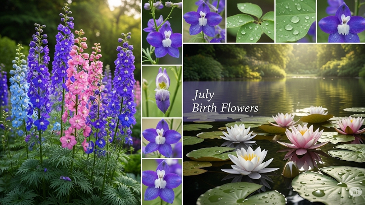 July Birth Flower Meaning: Discover Your Birth Flower and Its Symbolism