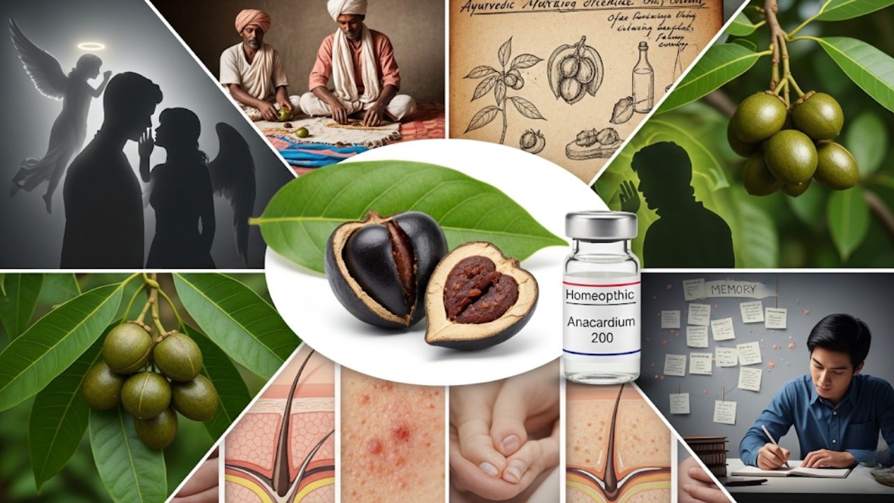 Anacardium Orientale: Uses, Benefits, Potencies, and Homeopathic Insights into Semecarpus Anacardium