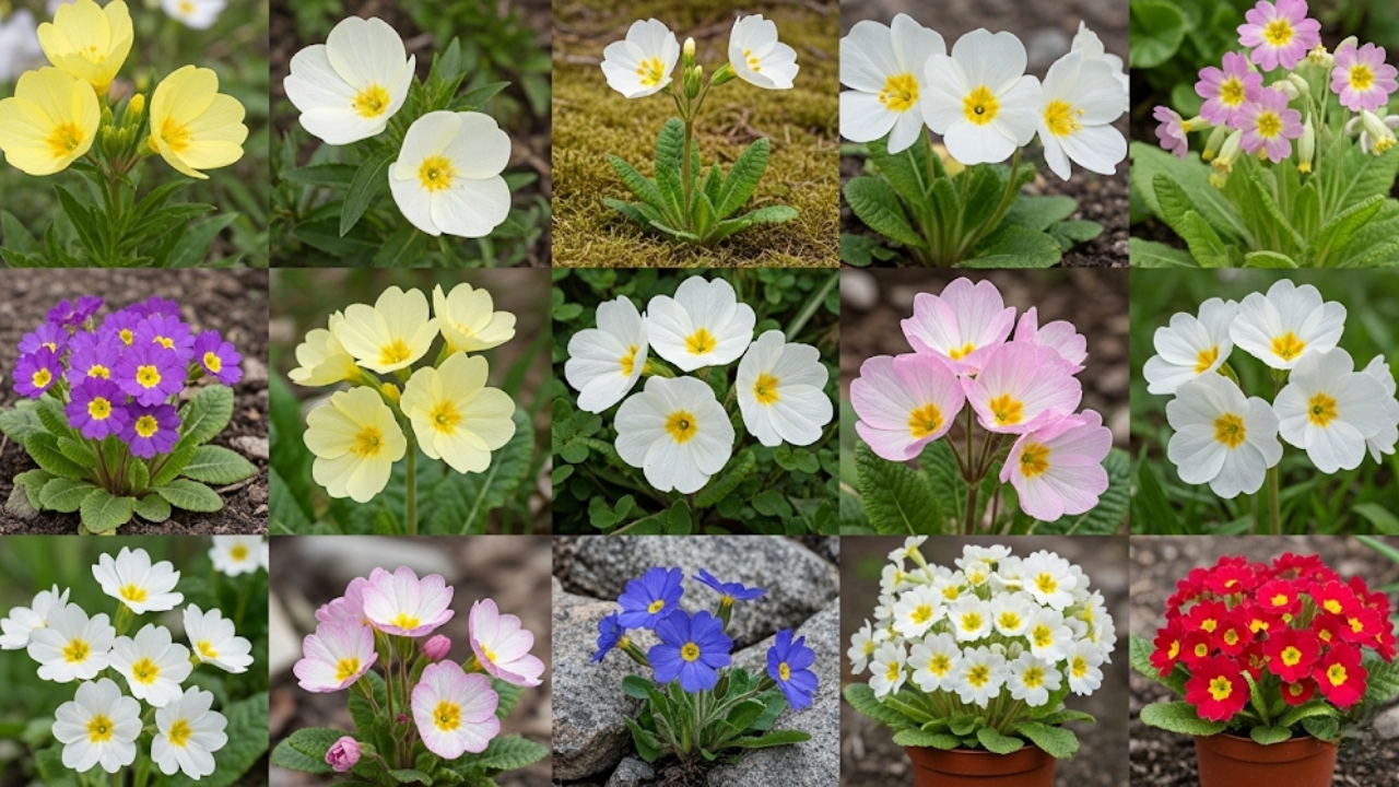 Primrose Varieties and Evening Blooms: A Complete Guide to Growing, Caring, and Choosing the Perfect Primrose