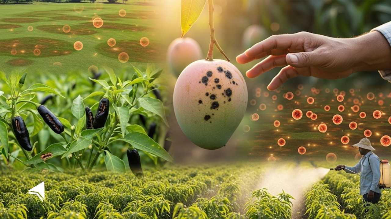 Anthracnose Disease in Plants: Causes, Symptoms, and Natural Treatment Strategies for Mango, Chilli, Turf, and More