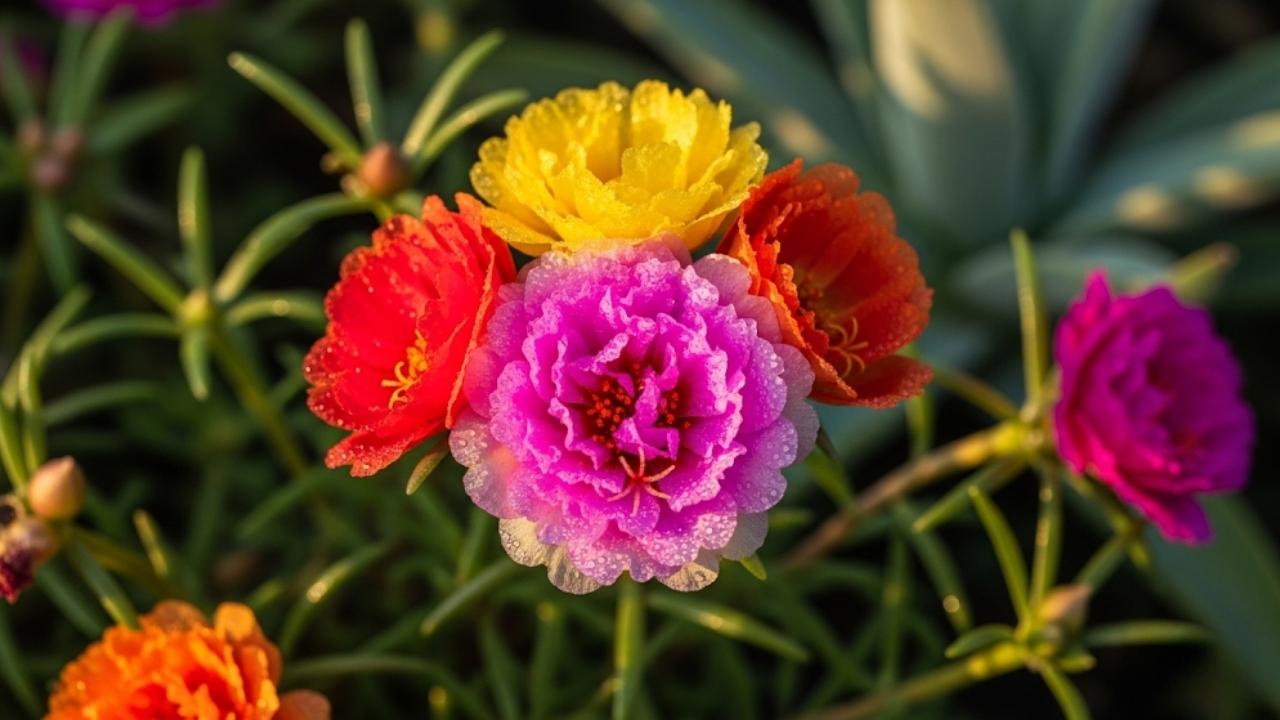 How to Grow Moss Rose: Seeds, Containers, Hanging Baskets, and Care Tips