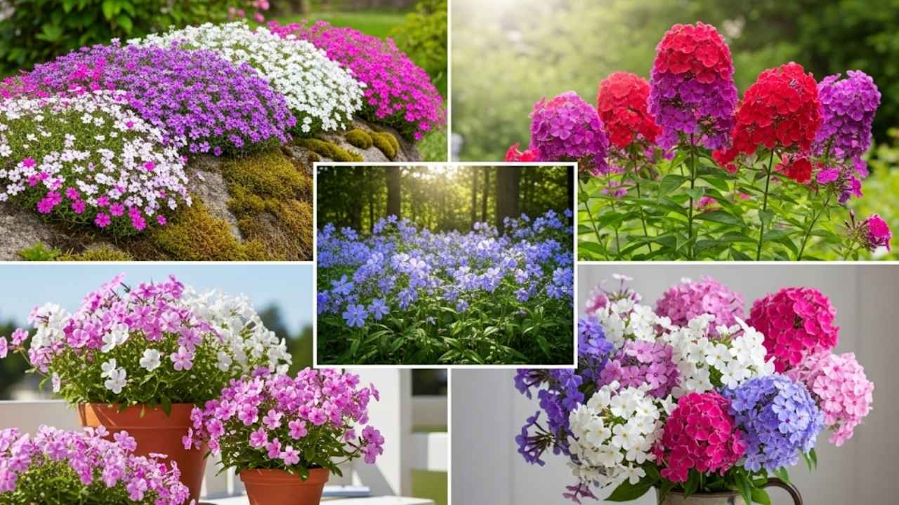 Phlox Flower Guide: Creeping, Tall, Woodland & Ground Cover Varieties for Every Garden