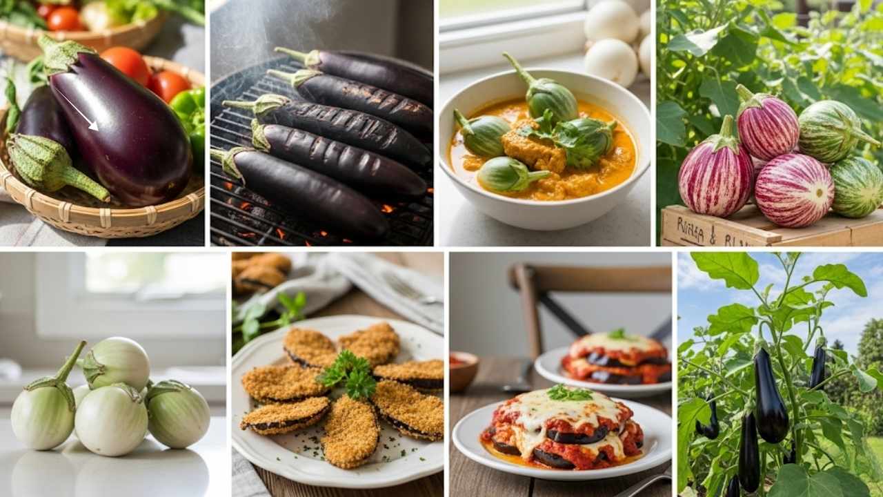 Exploring Eggplant, Aubergine, and Brinjal: A Complete Guide to Varieties, Recipes, Air Fryer Tips, and Growing Techniques for Home Gardeners and Food Lovers