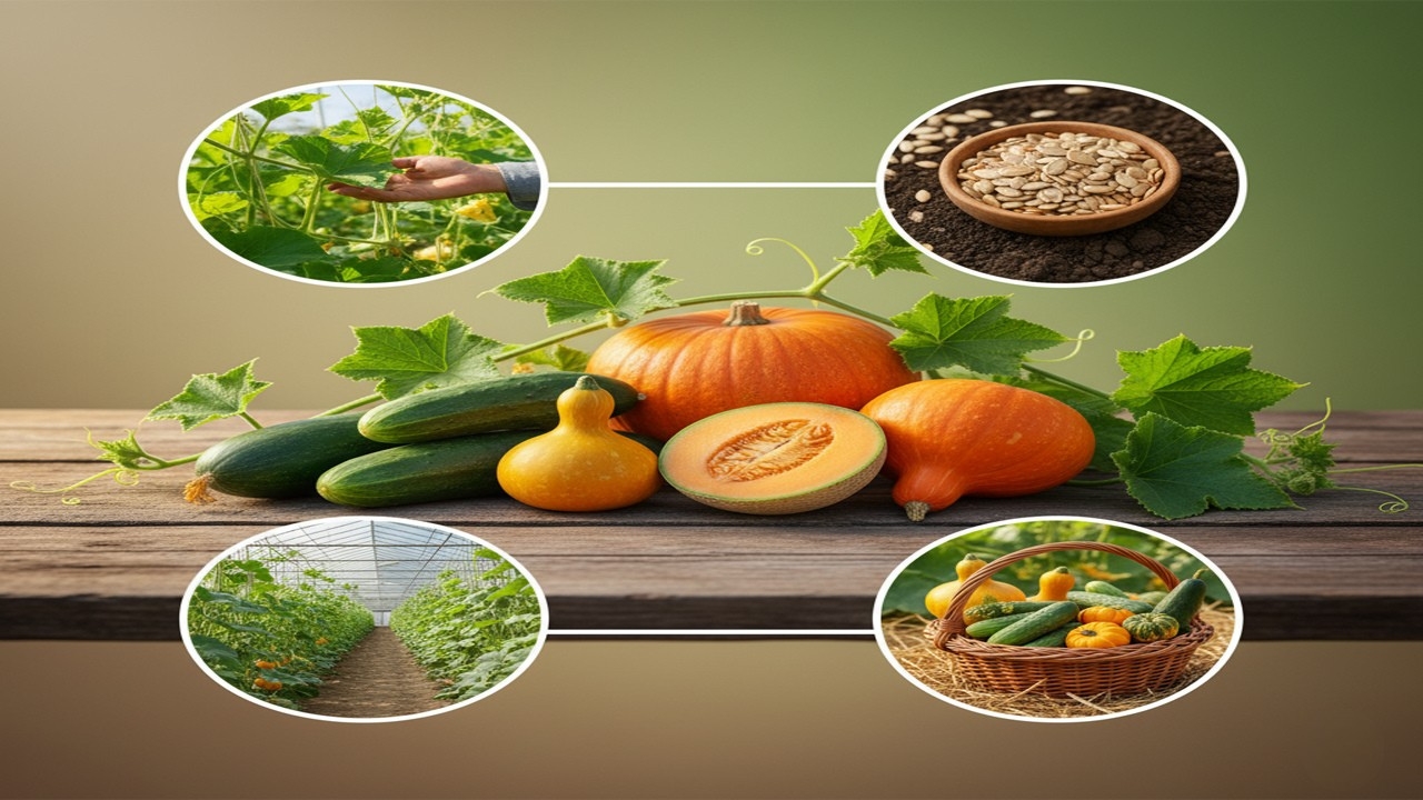 How to Grow Cucurbits: Complete Guide to Cucurbitaceae Vegetables, Fruits, and Disease Management