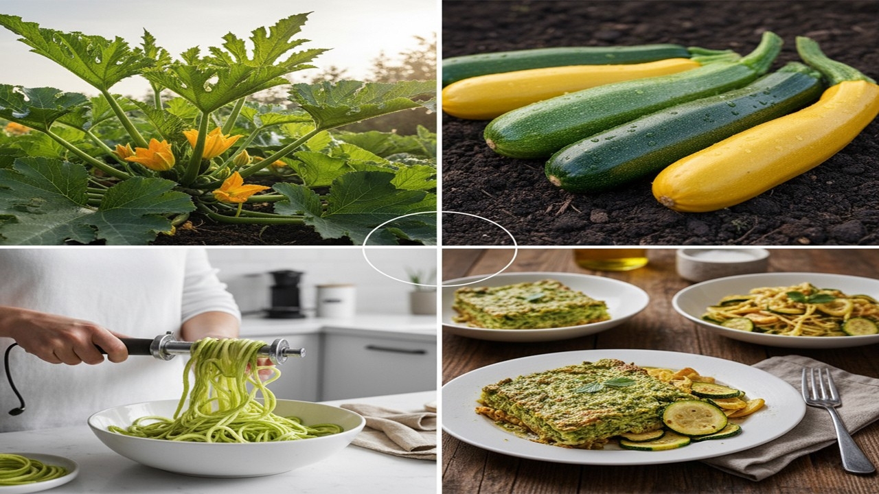 How to Grow Zucchini: Complete Guide to Planting, Varieties, Recipes, and Spiralized Noodle Ideas
