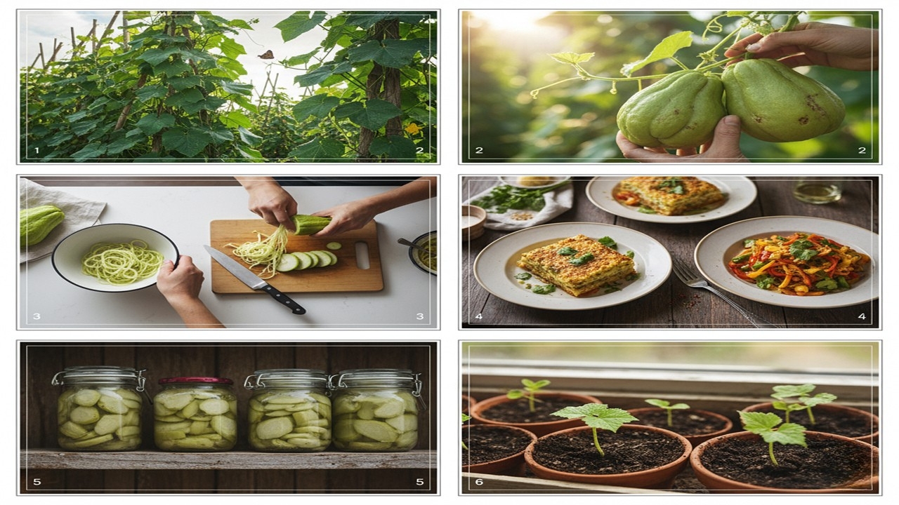 Chayote Squash: Health Benefits, Global Names, Growing Guide, Culinary Uses, and Seed Buying Tips