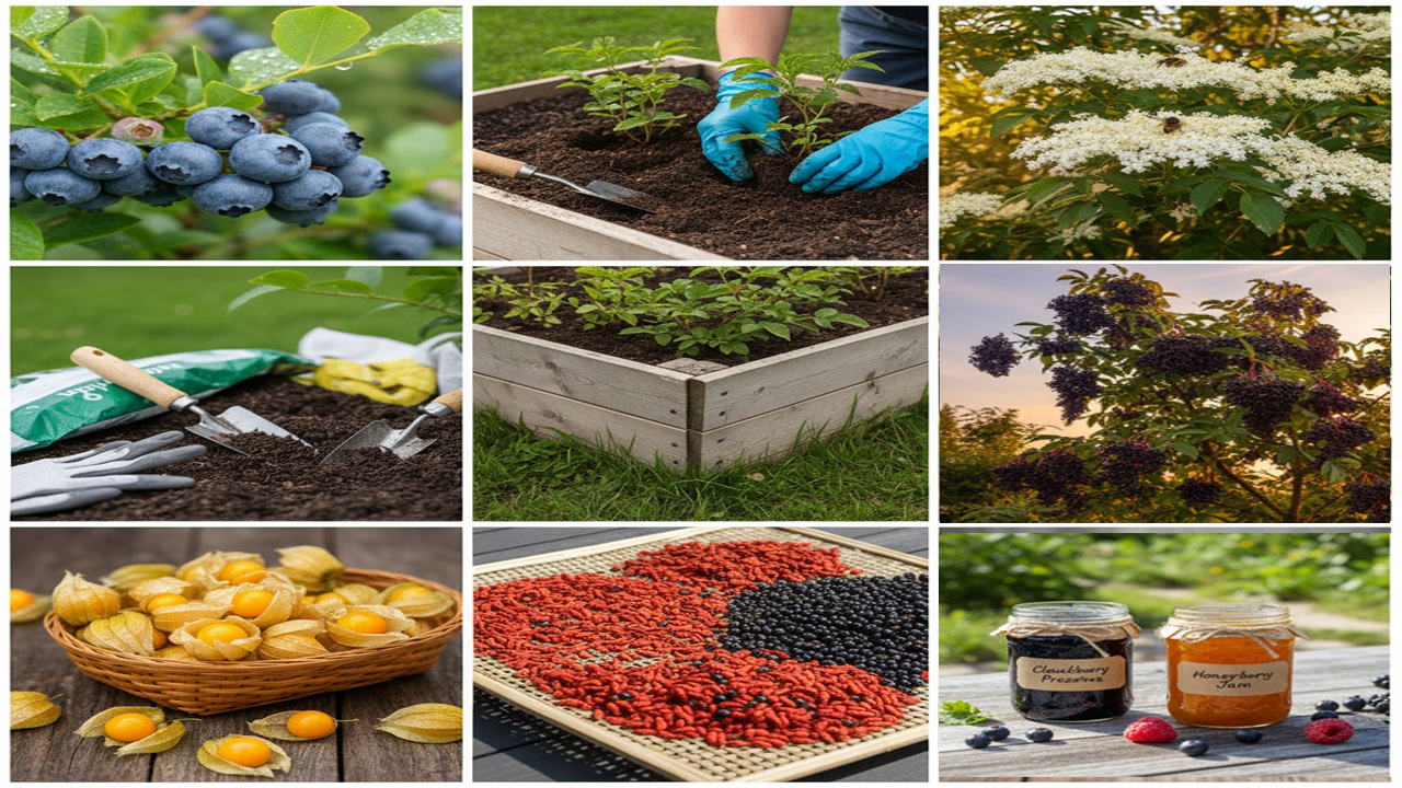 Growing Berries at Home Made Easy: Step-by-Step Planting, Care, and Harvesting Tips