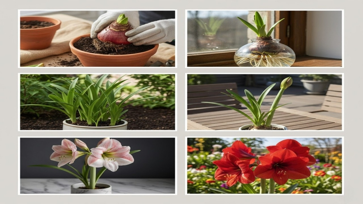 How to Grow Amaryllis: Planting, Care, and Blooming Tips for Stunning Indoor and Outdoor Flowers