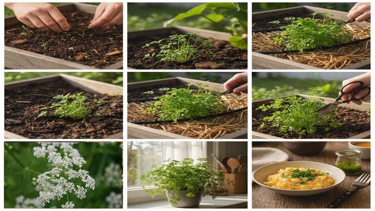 How to Grow Chervil at Home: Complete Guide to Planting, Care, Harvesting & Culinary Uses