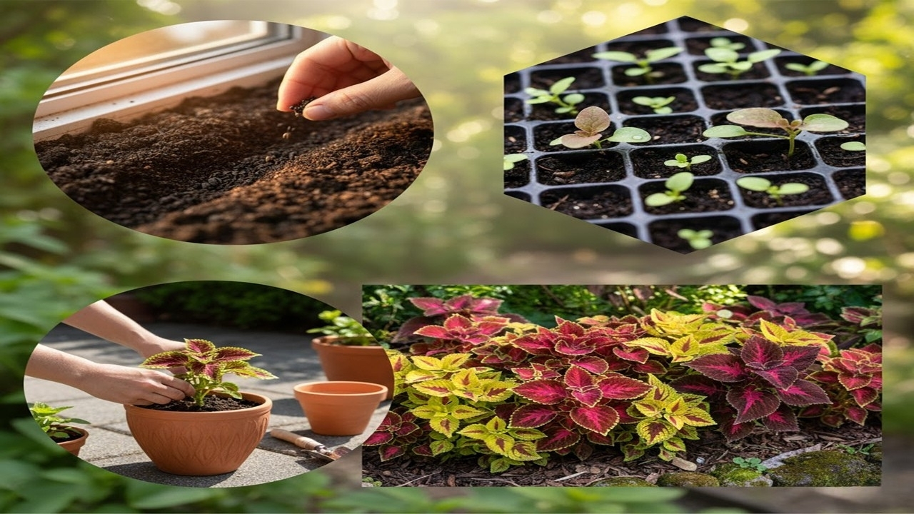 How to Grow Coleus: Complete Guide to Planting, Caring, and Propagating Vibrant Foliage