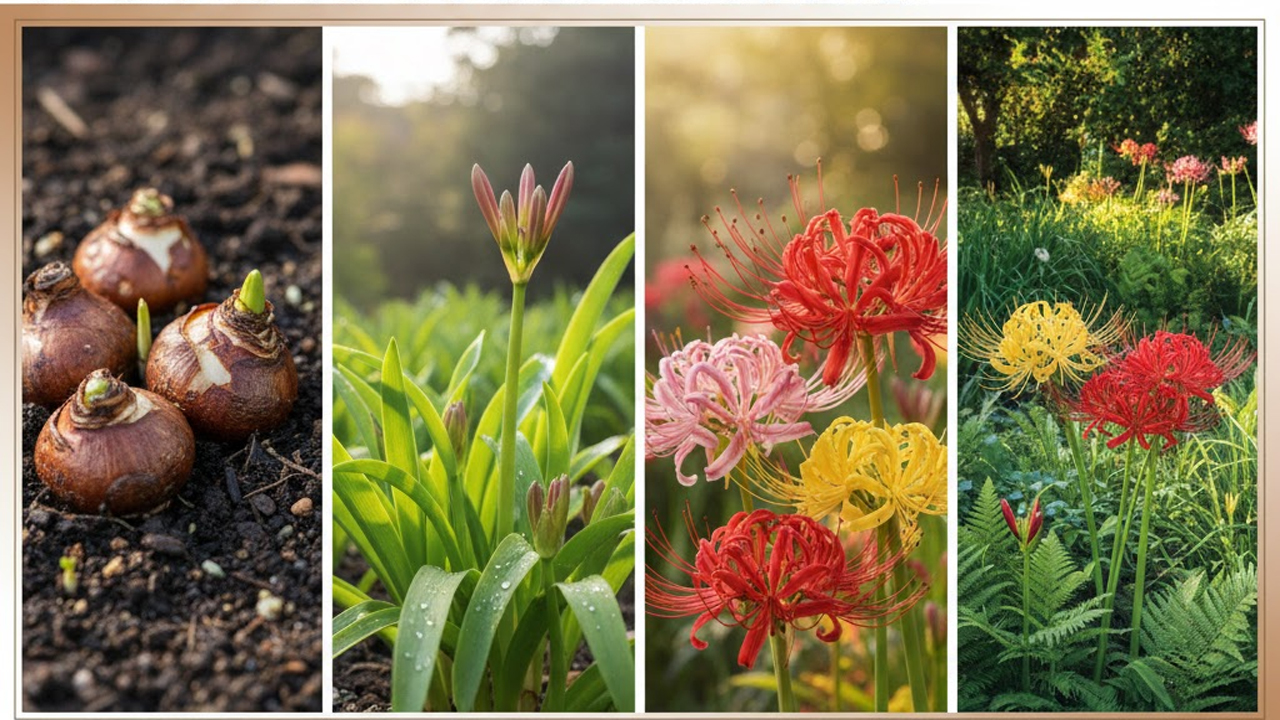 How to Grow Lycoris (Spider Lily): Complete Planting, Care & Bloom Guide for Beginners