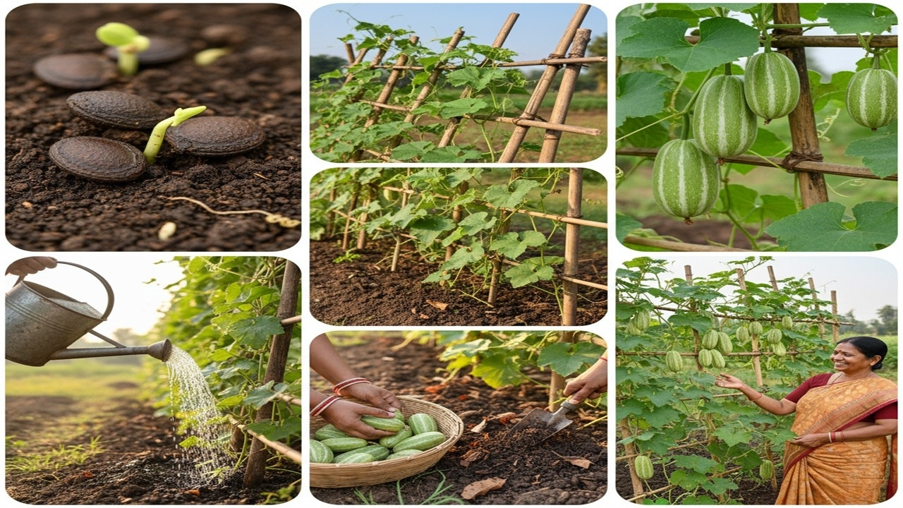 How to Grow Pointed Gourd (Parwal) at Home: Complete Guide to Planting, Care, and Harvesting