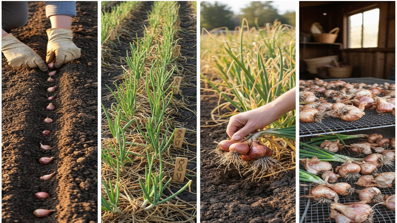 How to Grow Shallots: Complete Guide to Planting, Caring, and Harvesting Flavorful Bulbs