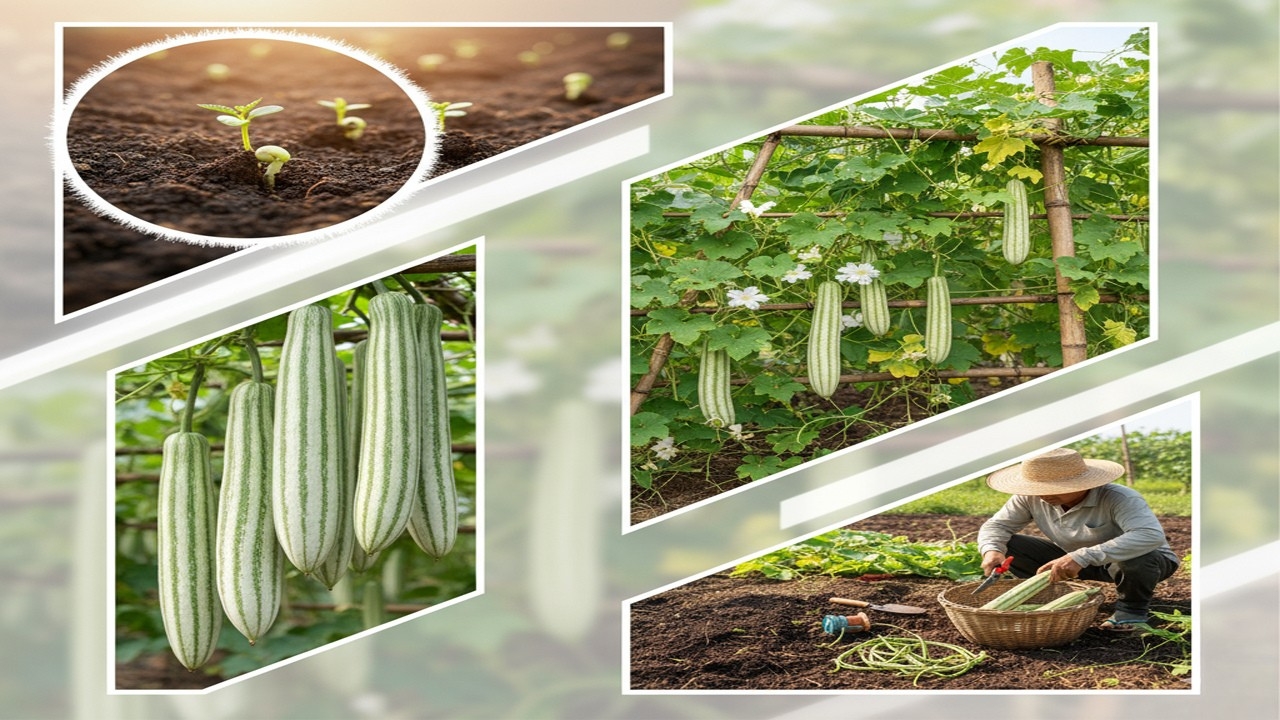 How to Grow Snake Gourd (Trichosanthes cucumerina): Complete Guide to Varieties, Care, and Harvest