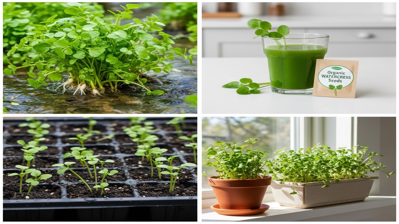 How to Grow Watercress in 2025: A Complete Guide to Nasturtium Officinale, Upland Cress, Asian Varieties, and Home Cultivation from Seeds, Cuttings, and Containers