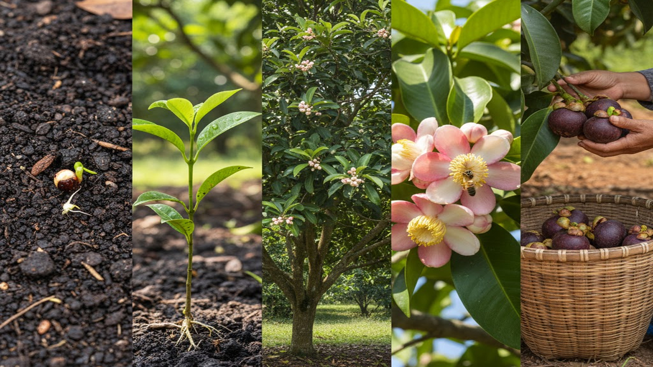 Mangosteen Farming Made Simple: Step-by-Step Guide to Planting, Growing, and Harvesting for High Yields