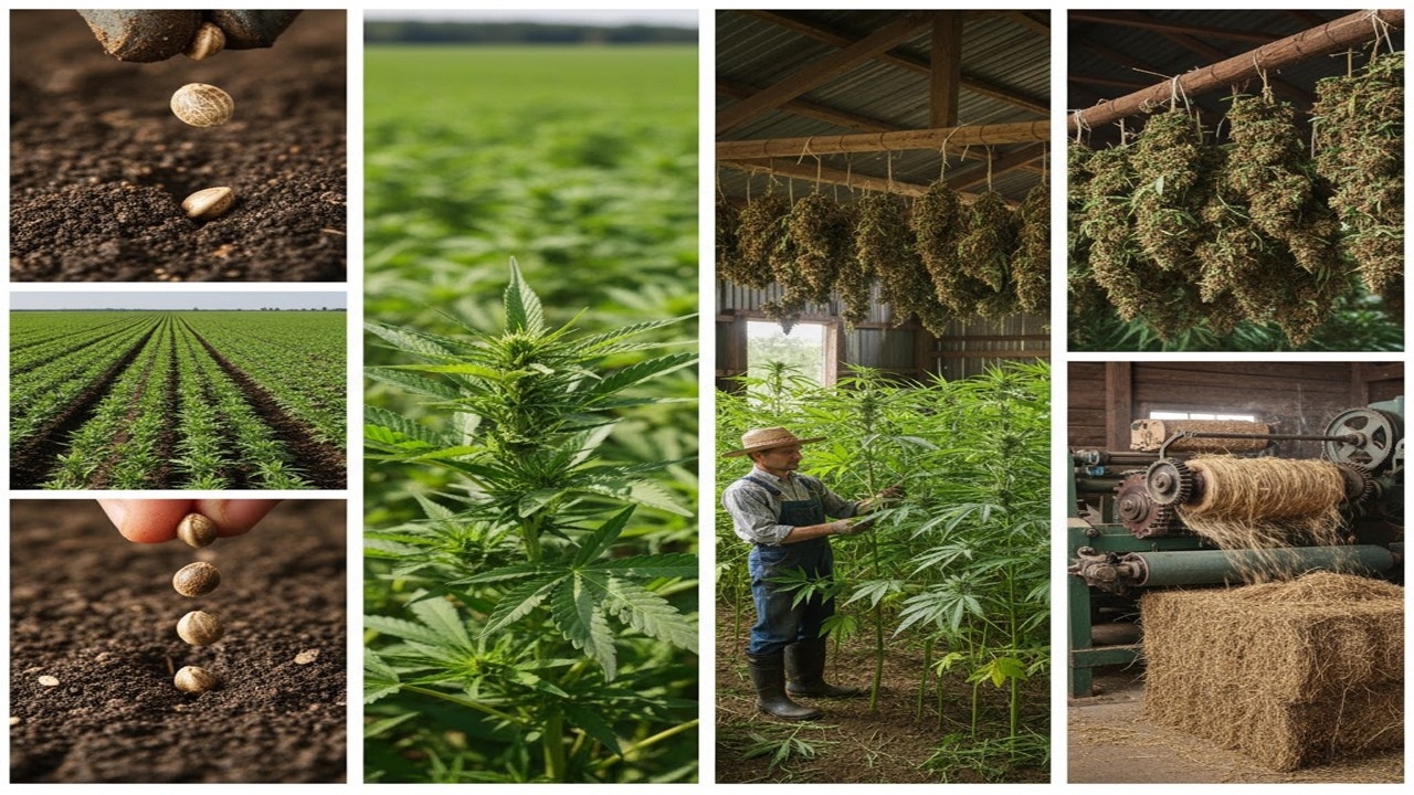 Hemp Growing Guide: Easy Steps for Beginners to Plant, Nurture, and Harvest Hemp Successfully