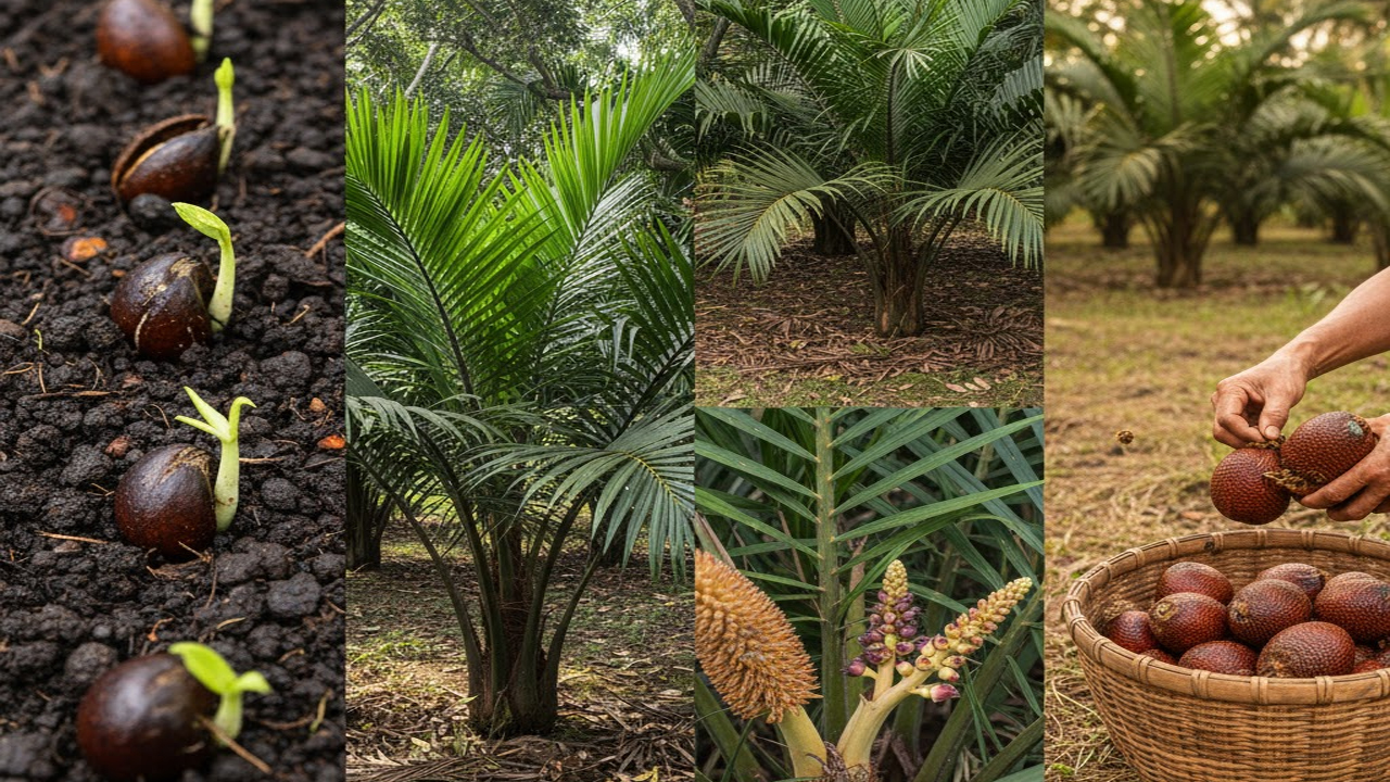 How to Grow Salak (Snake Fruit): Complete Farming Guide for Planting, Care, Harvesting, and Yield Success