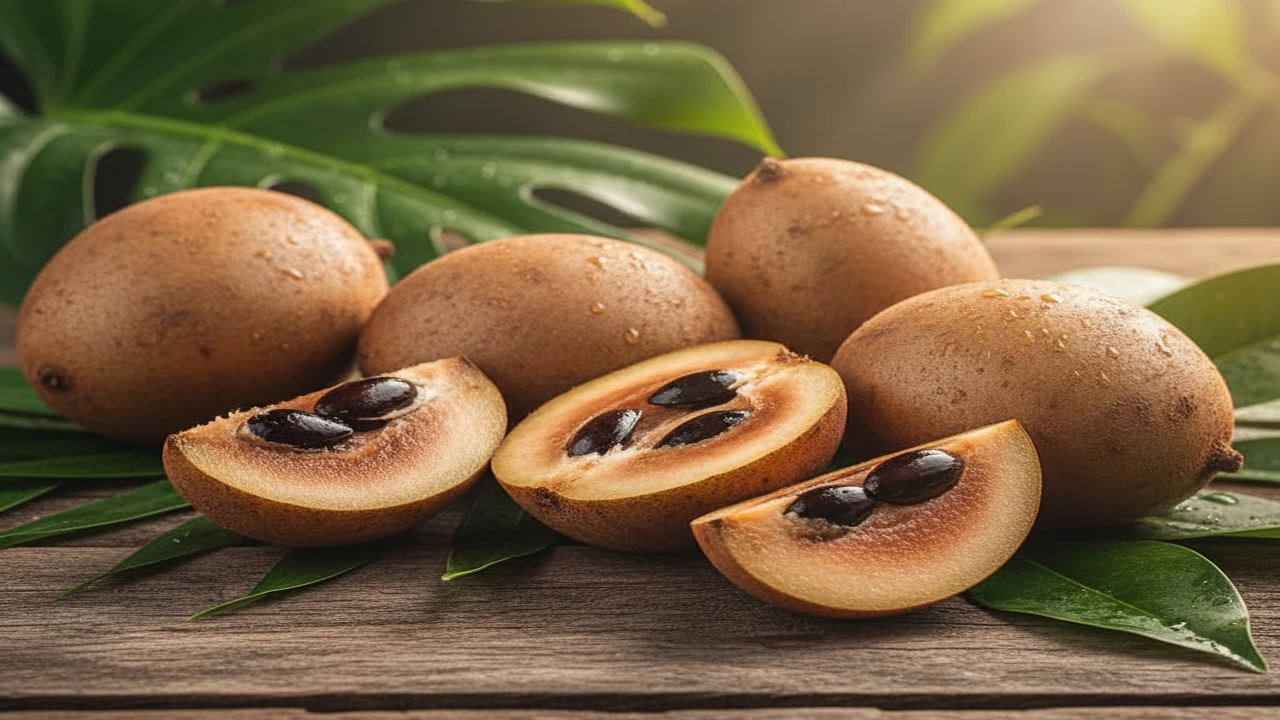Sapodilla Fruit Benefits, Nutrition & Uses | How to Grow, Eat & Enjoy Chikoo