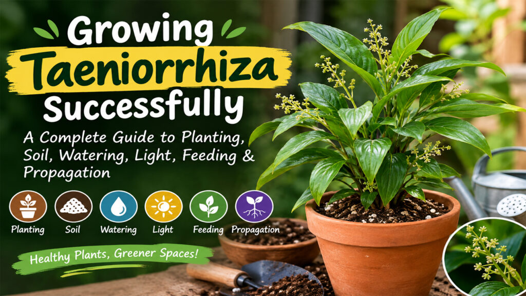 Growing Taeniorrhiza Successfully: A Complete Guide to Planting, Soil, Watering, Light, Feeding & Propagation